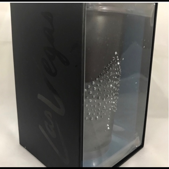 Rare Starbucks Limited Edition Las Vegas Swarovski Crystal Tumbler New in Box - Picture 3 of 3